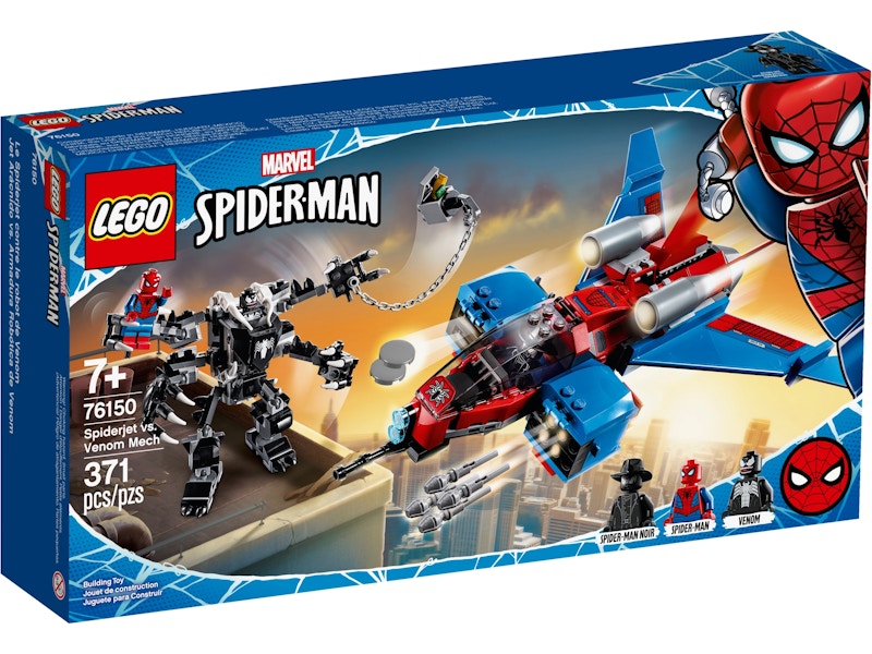 lego spider man venom mech