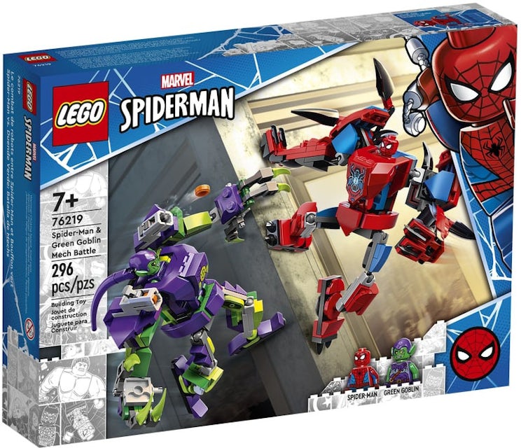 LEGO Marvel Spider-Man - Spider-Man & Green Goblin Mech Battle Set 76219 -  US