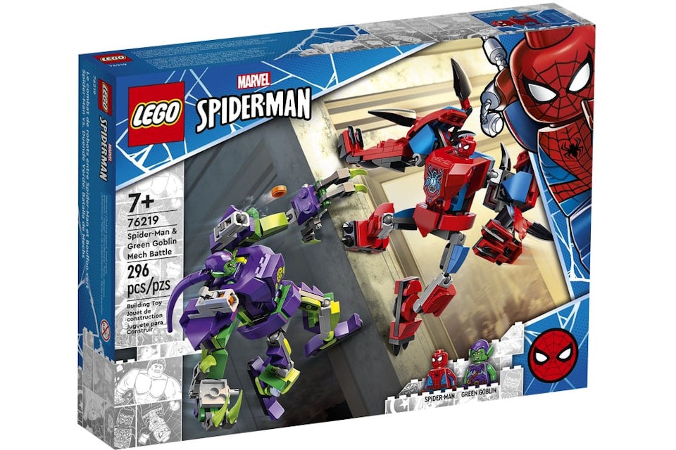 LEGO Marvel Spider-Man - Spider-Man & Green Goblin Mech Battle Set 76219 -  US