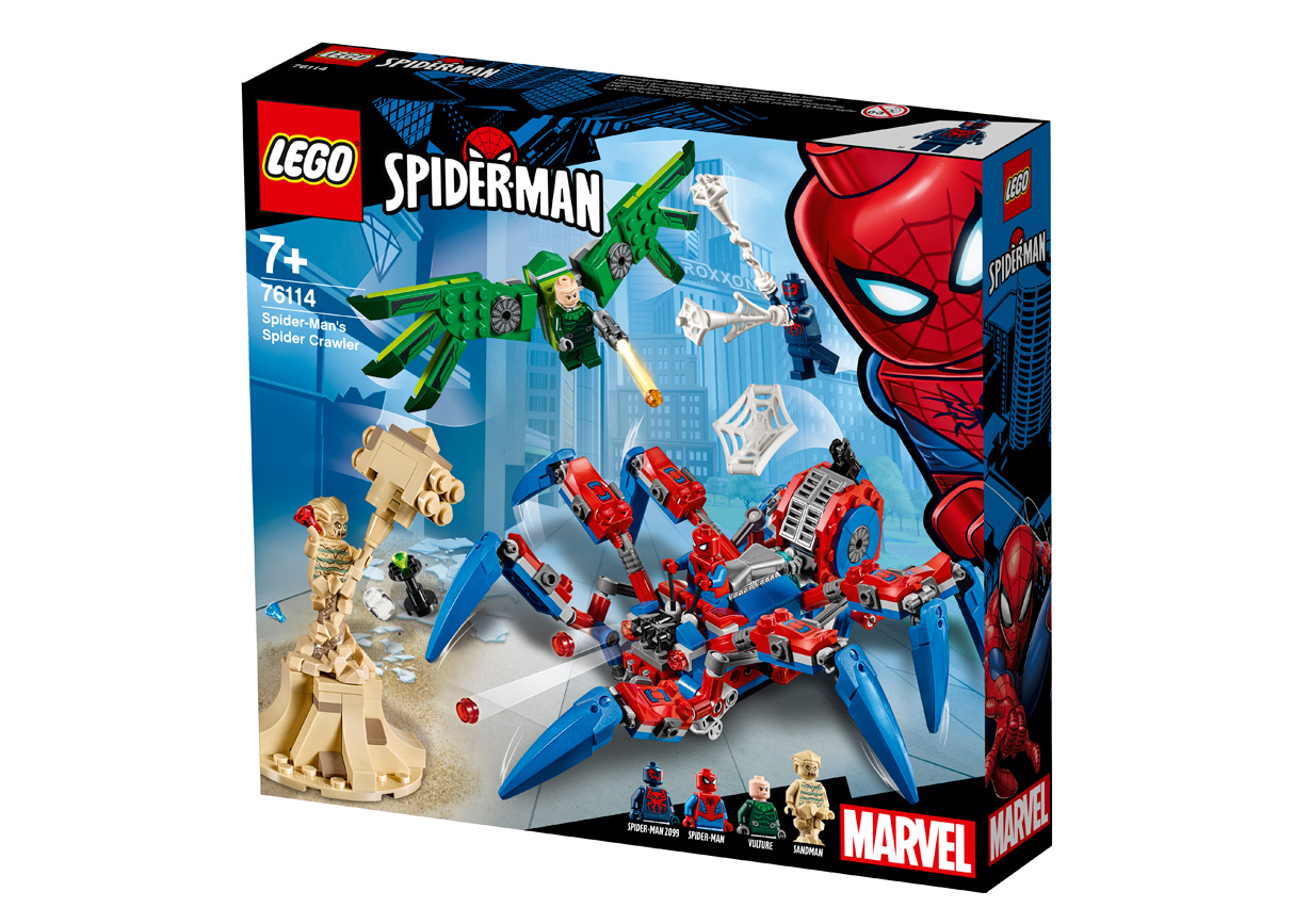 BRAND NEW! Lego Spider-Man Vulture Minifigure with wings from set 76114 