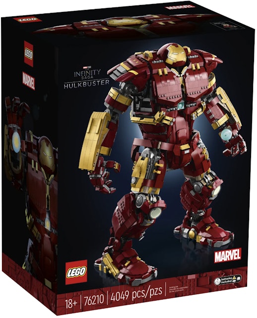 LEGO Marvel Studios Saga Hulkbuster Set 76210 - US