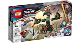 LEGO Marvel Studios Thor Love and Thudner Attack on New Asgard Set 76207