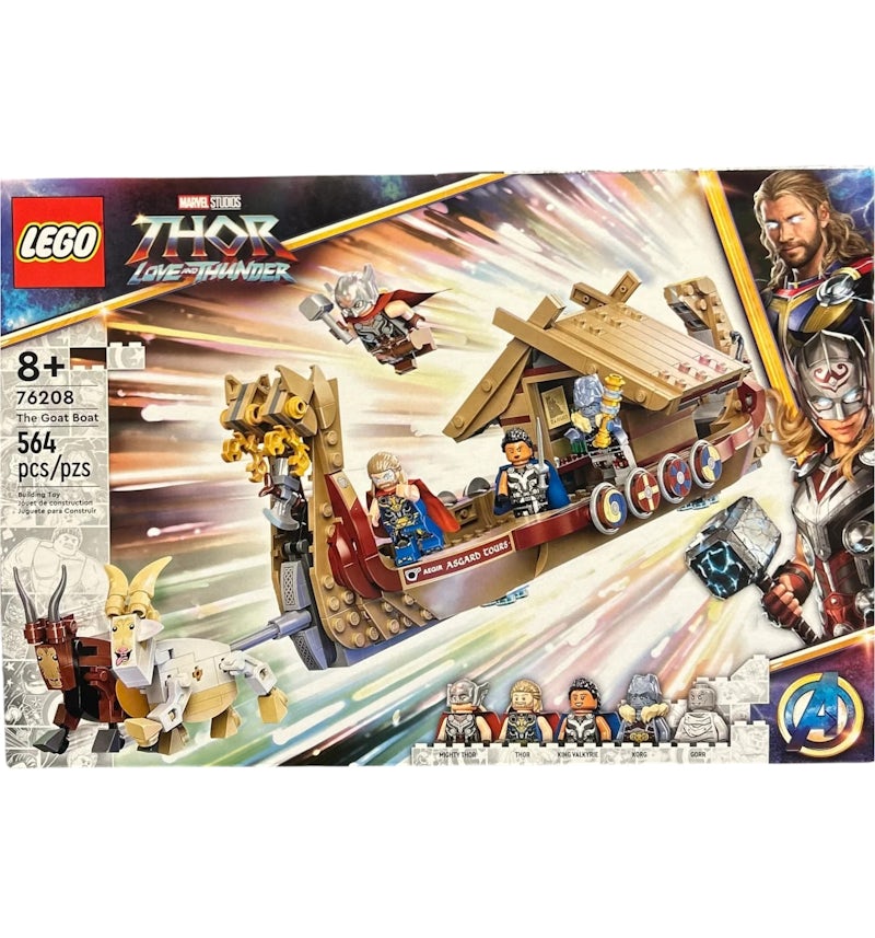 LEGO Marvel Studios Thor Amor y Trueno El Barco de la Cabra 76208 ES
