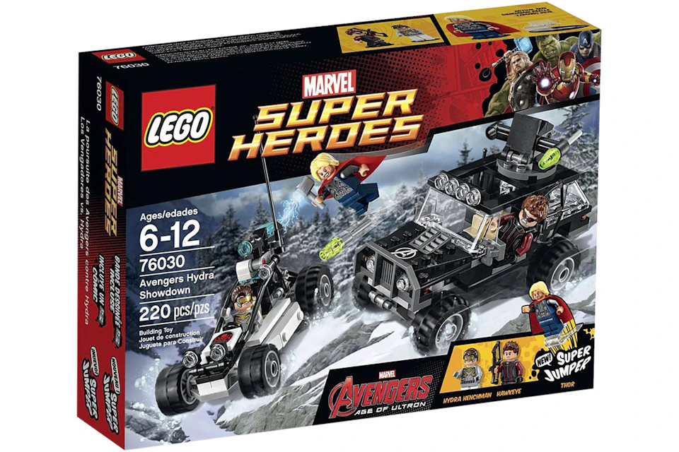 LEGO Marvel Super Heroes Avengers Hydra Showdown Set 76030