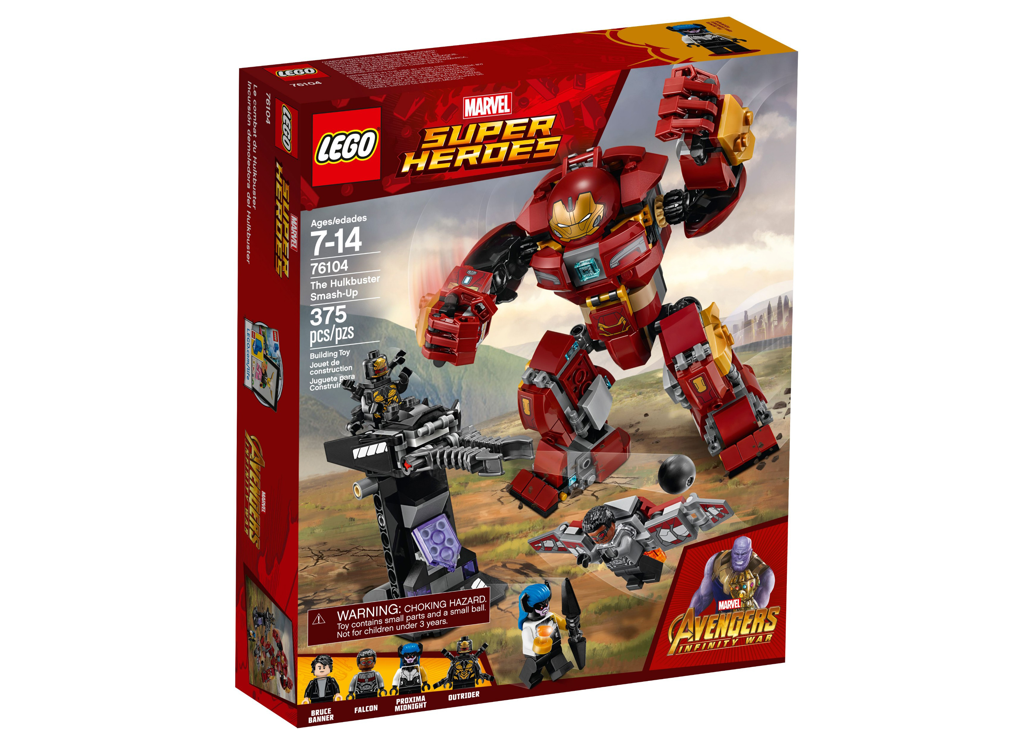 LEGO Marvel Super Heroes Avengers Infinity War The Hulkbuster