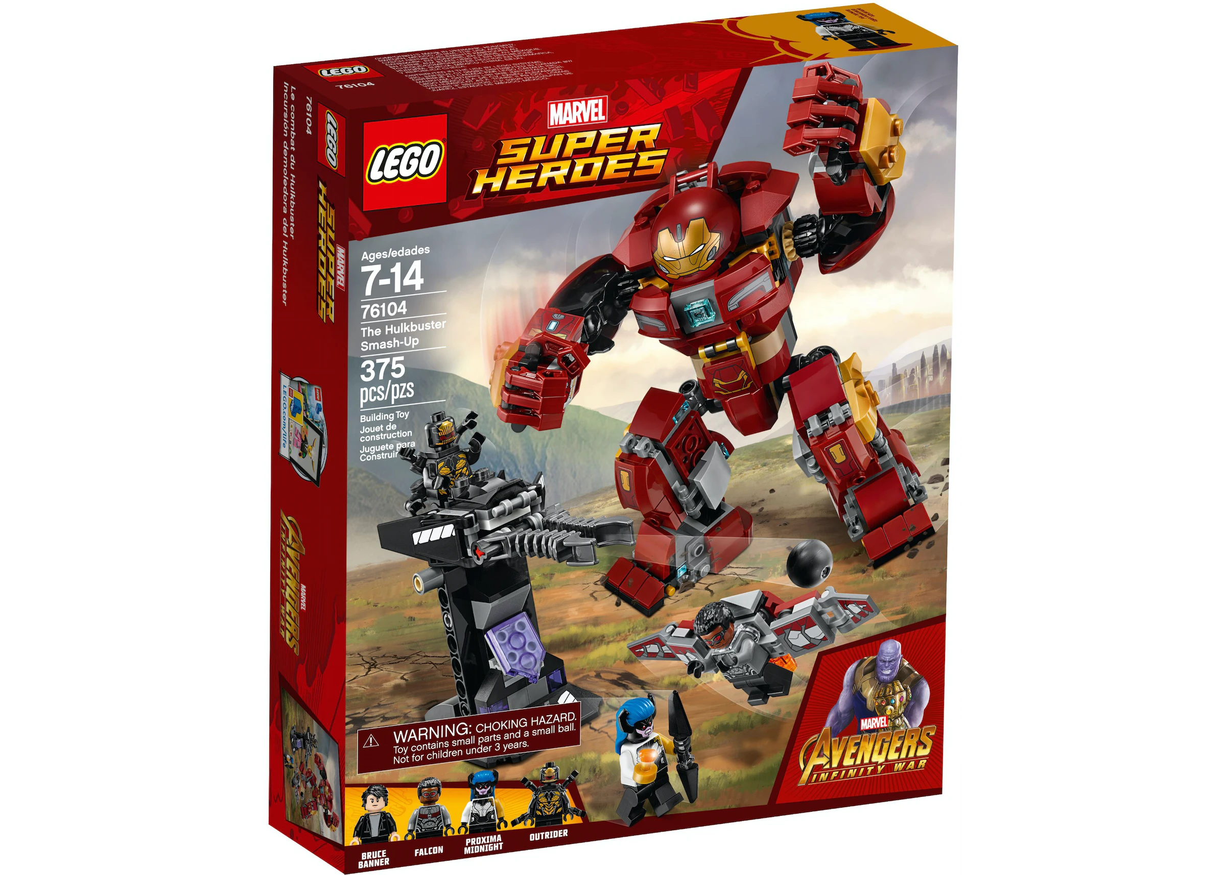 LEGO Marvel Super Heroes Avengers War The Hulkbuster Smash-Up Set