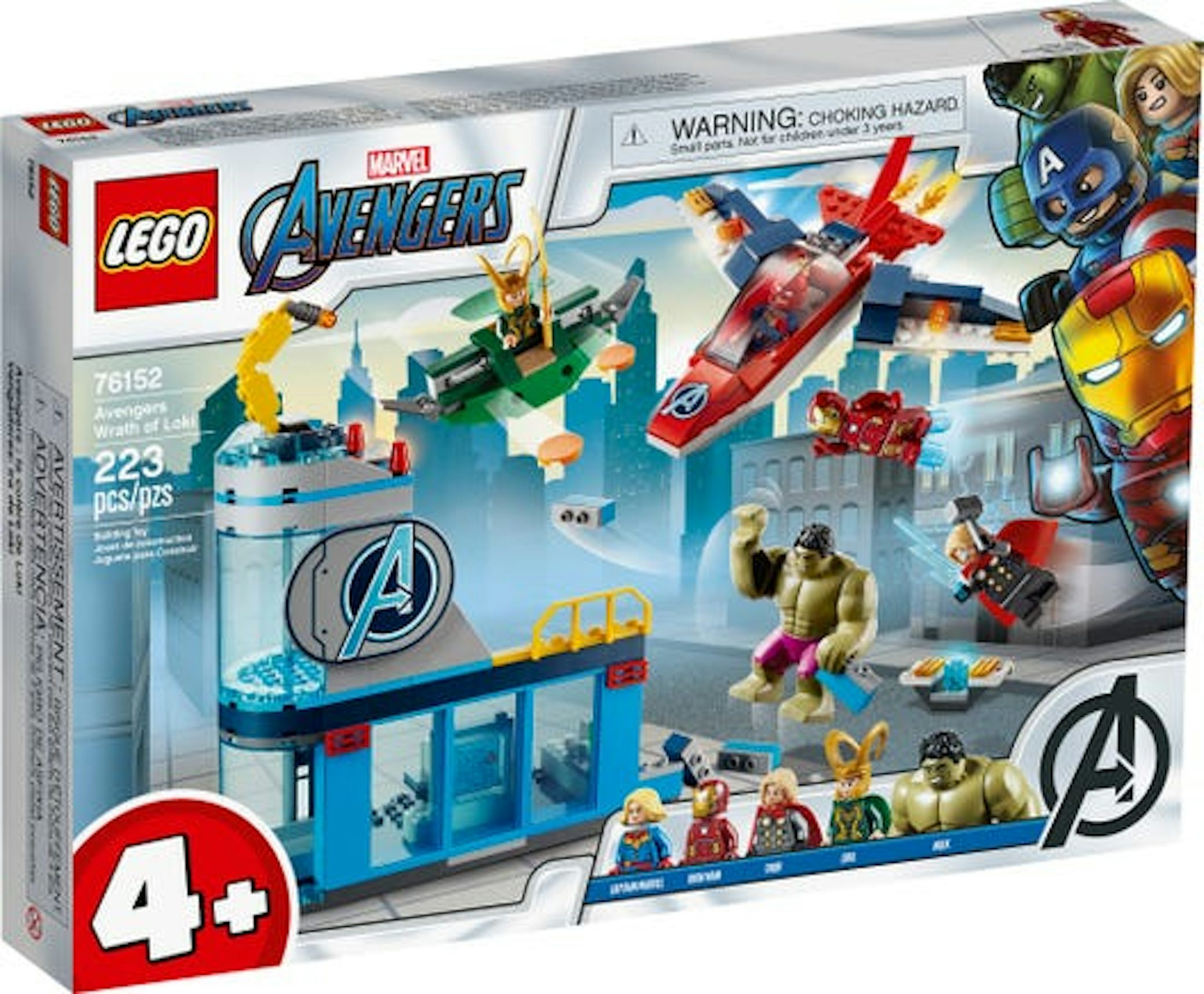 LEGO Marvel Super Heroes Avengers Wrath of Loki Set 76152 - IT