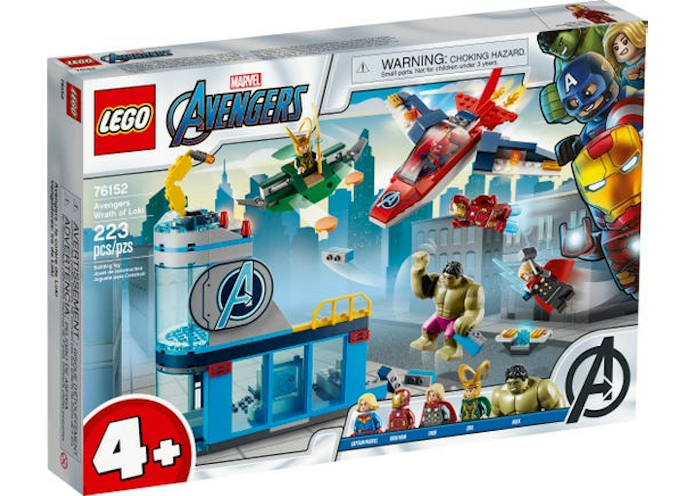 LEGO Marvel Super Heroes Avengers Wrath of Loki Set 76152 - IT