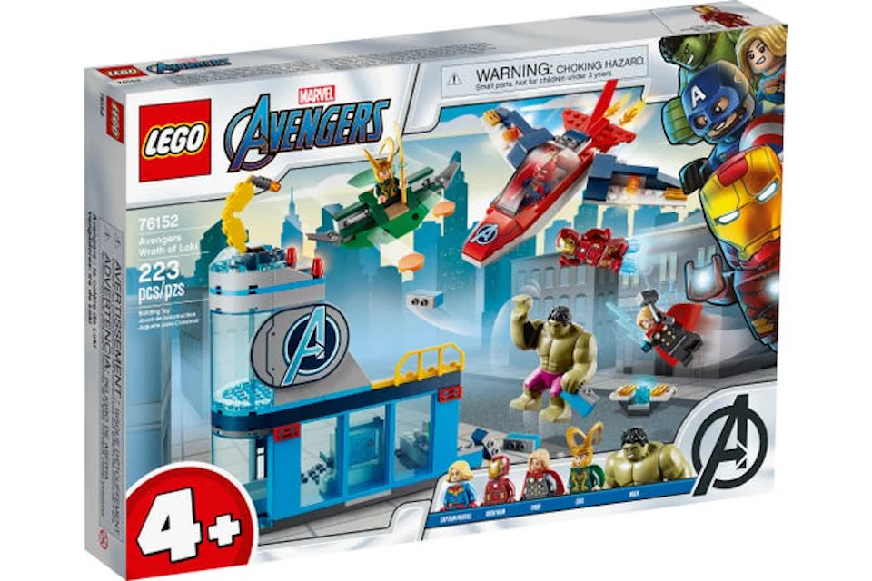 LEGO Marvel Super Heroes Avengers Wrath of Loki Set 76152
