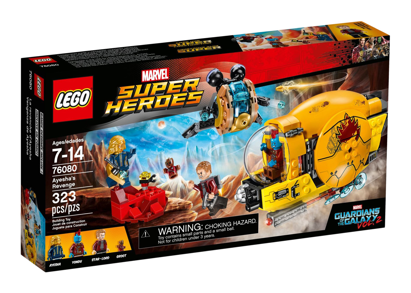 LEGO Marvel Super Heroes Ayesha's Revenge Set 76080