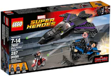 LEGO Super Heroes Captain America Jet Pursuit 76076 Building Kit (160  Pieces)