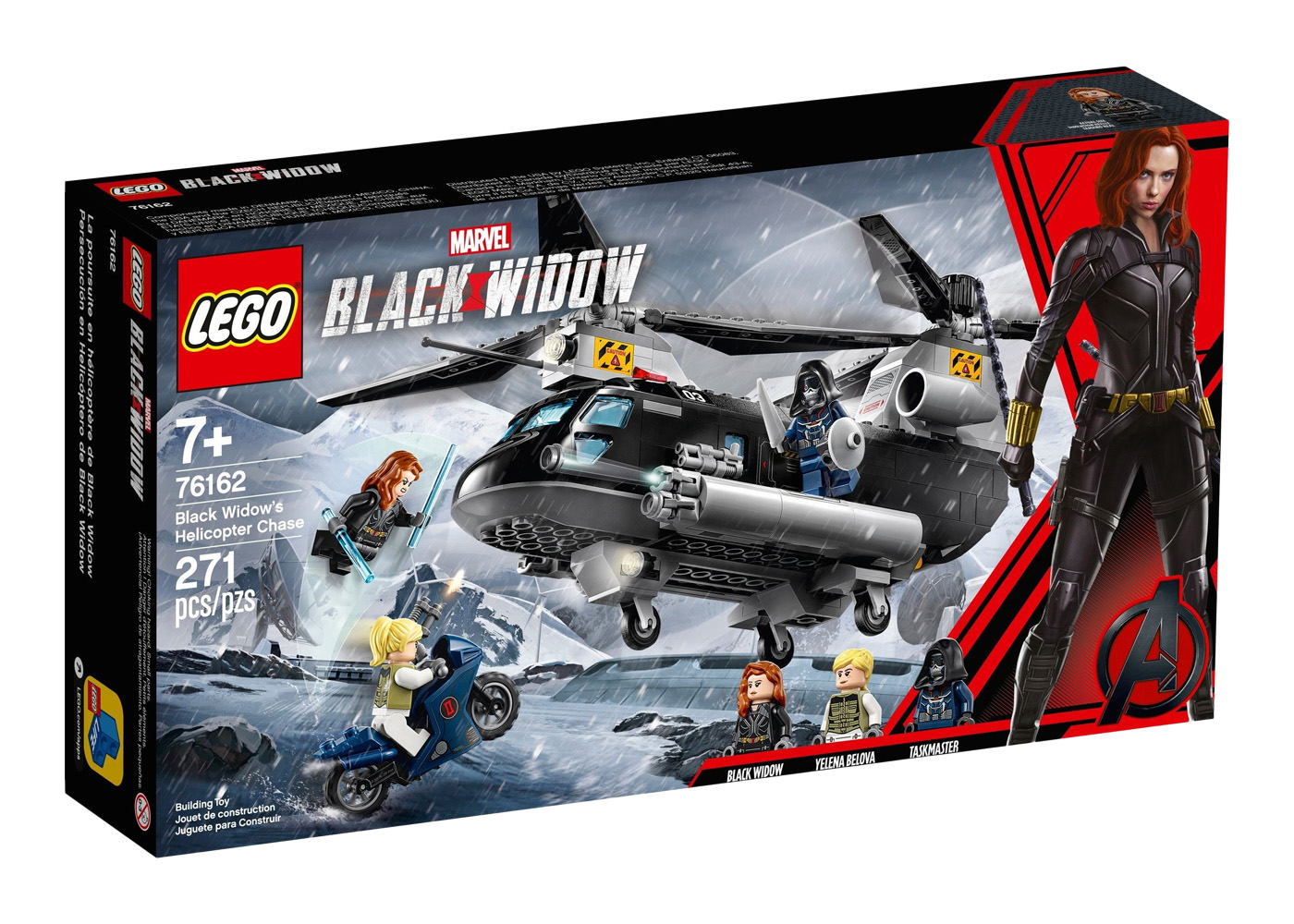 LEGO Marvel Super Heroes Black Widow's Helicopter Chase Set 76162 - US