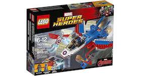 LEGO Marvel Super Heroes Captain America Jet Pursuit Set 76076