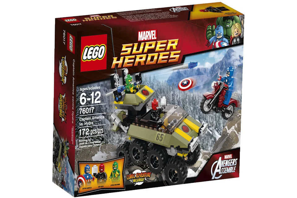 LEGO Marvel Super Heroes Captain America vs. Hydra Set 76017