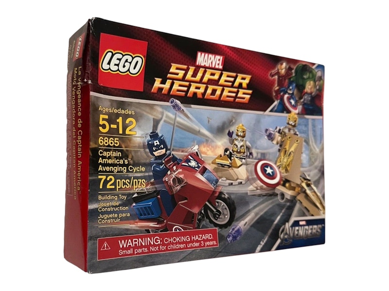 LEGO Marvel Super Heroes Captain America's Avenging Cycle Set 6865