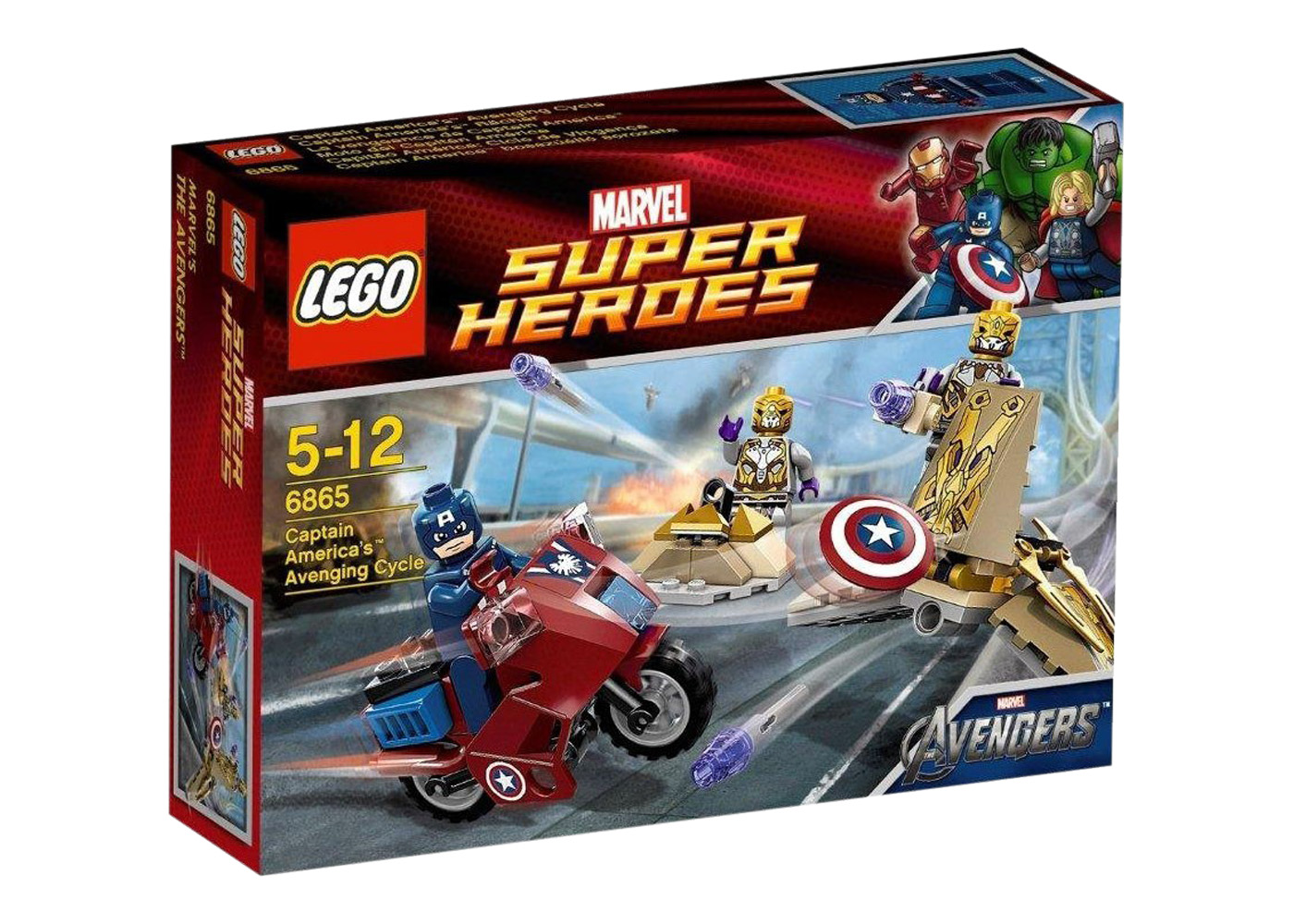 LEGO Marvel Super Heroes Captain America Jet Pursuit Set 76076 - US