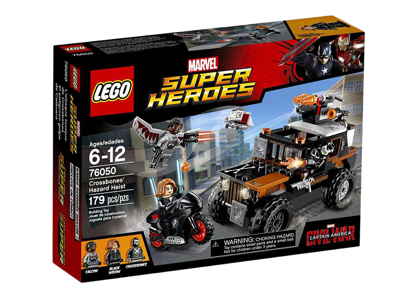 LEGO Marvel Super Heroes Hulk's Helicarrier Breakout Set 6868 - US