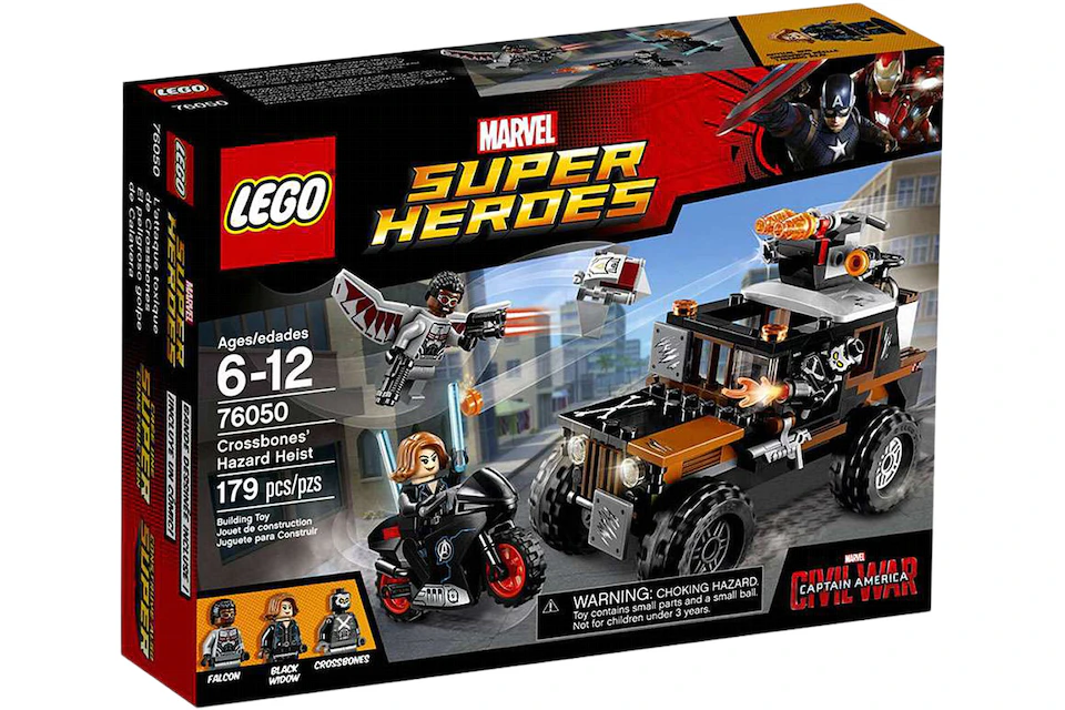LEGO Marvel Super Heroes Crossbones Hazard Heist Set 76050
