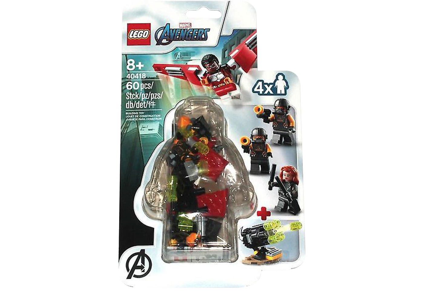 LEGO Marvel Super Heroes Falcon Black Widow Team Up Set