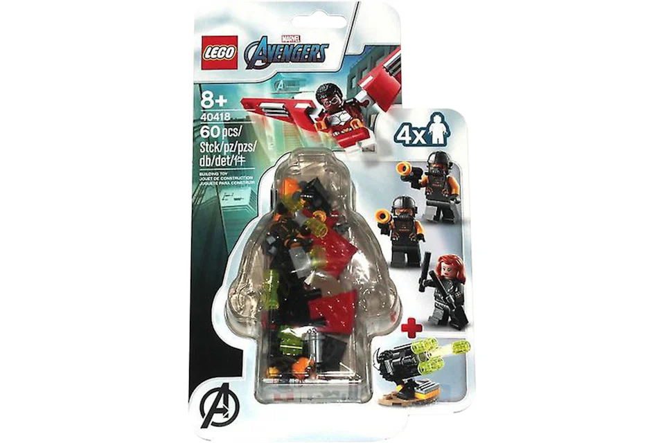 LEGO Marvel Super Heroes Falcon & Black Widow Team Up Set 40418
