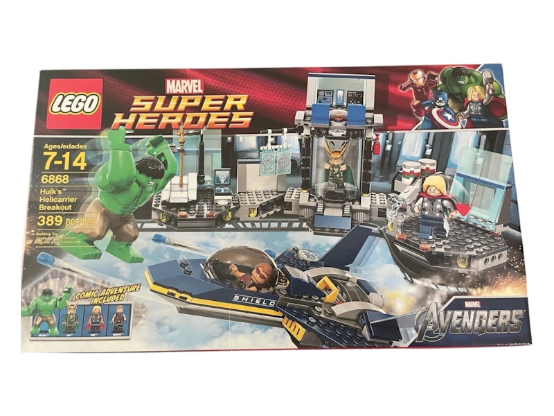 LEGO Marvel Super Heroes Hulk's Helicarrier Breakout Set 6868 - TW, image size:1400x1000