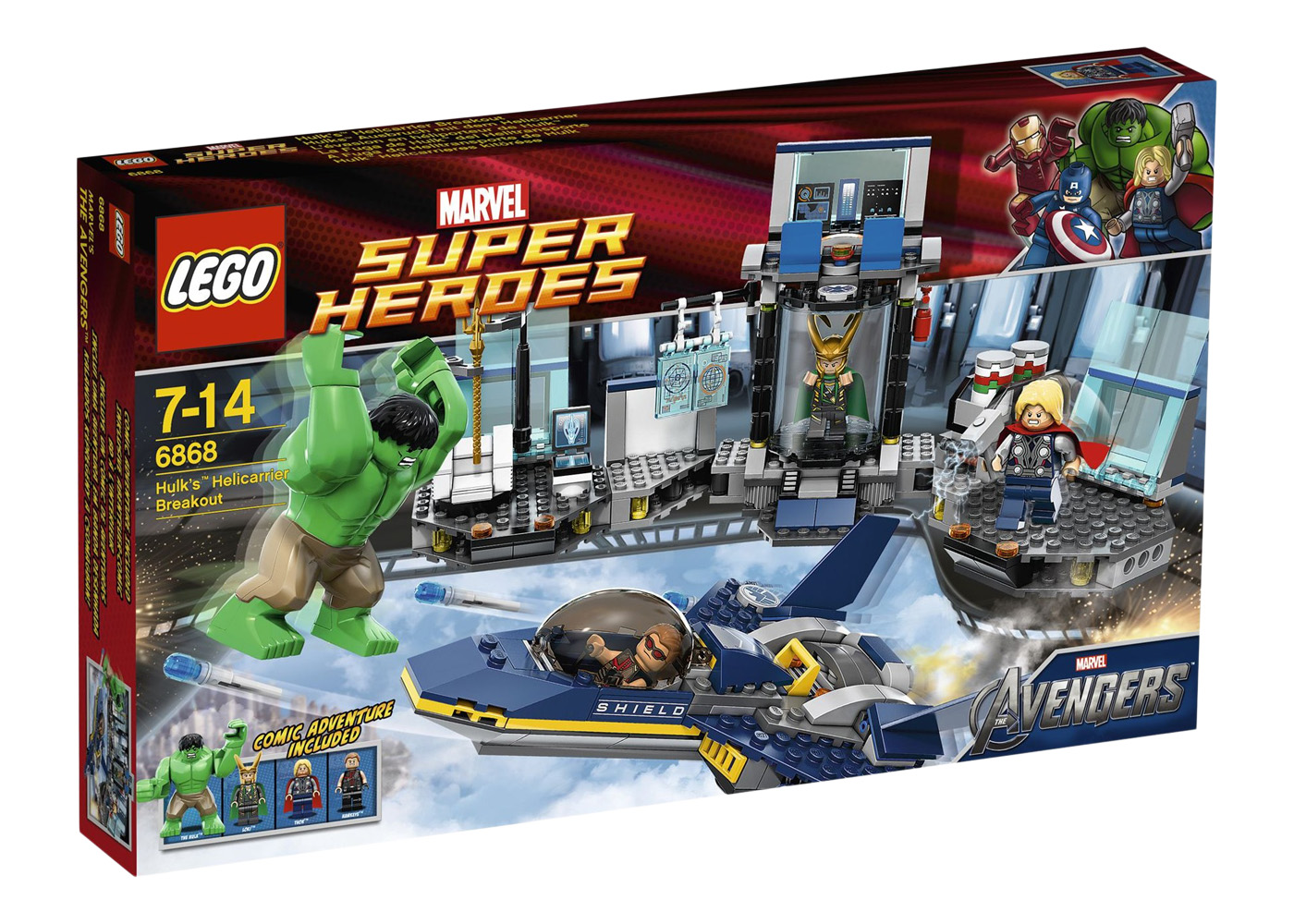 Lego marvel 2024 helicarrier 2020