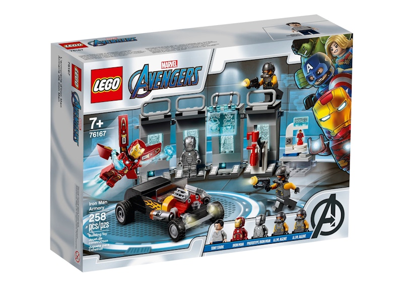 Set de lego store iron man