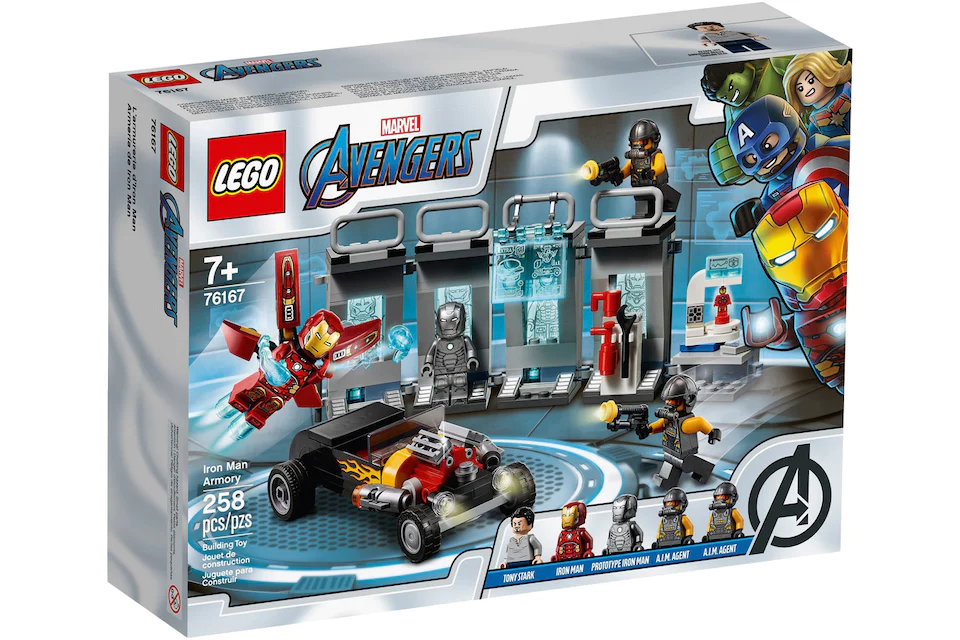LEGO Marvel Super Heroes Iron Man Armory Set 76167