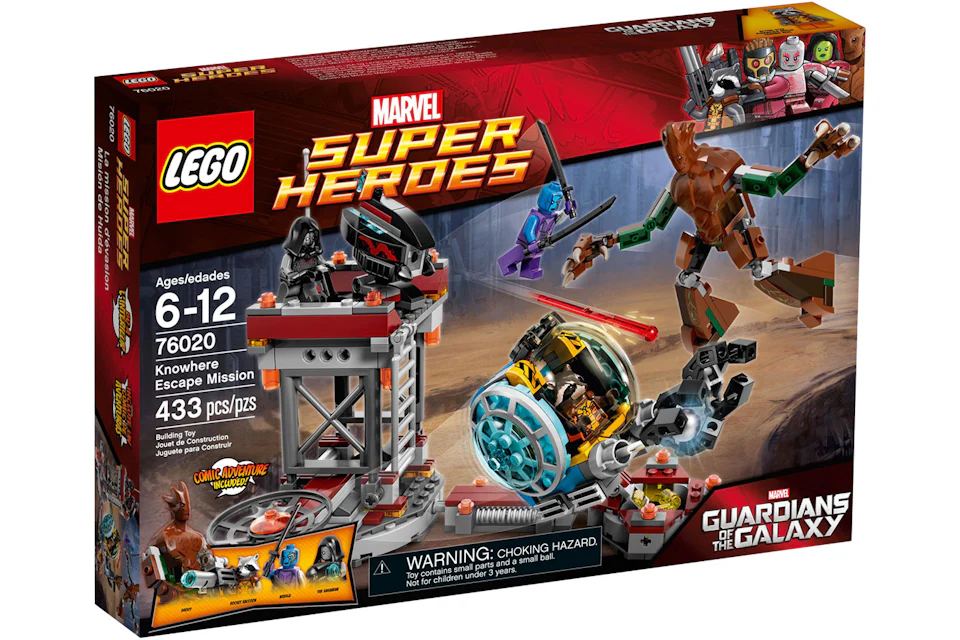LEGO Marvel Super Heroes Knowhere Escape Mission Set 76020