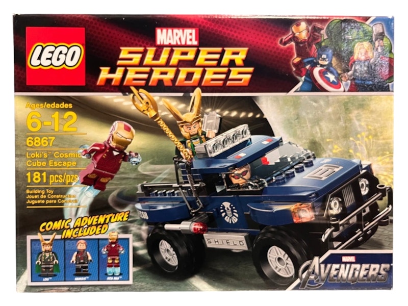 LEGO Marvel Super Heroes Loki's Cubo Cósmico Set de Escape 6867 ES