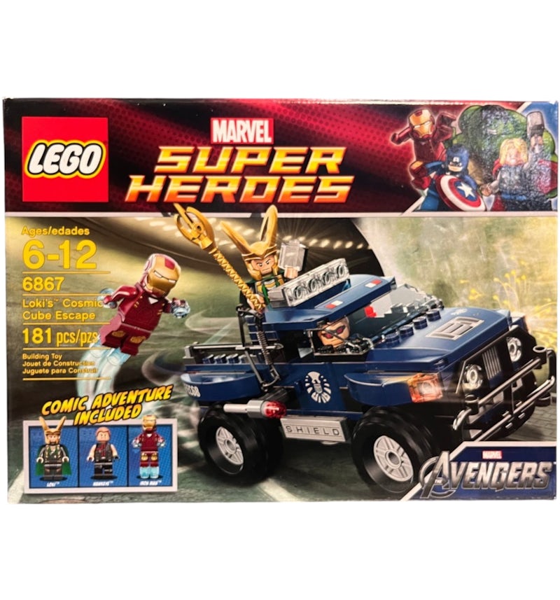 LEGO Marvel Super Heroes Loki's Cubo Cósmico Set de Escape 6867 ES