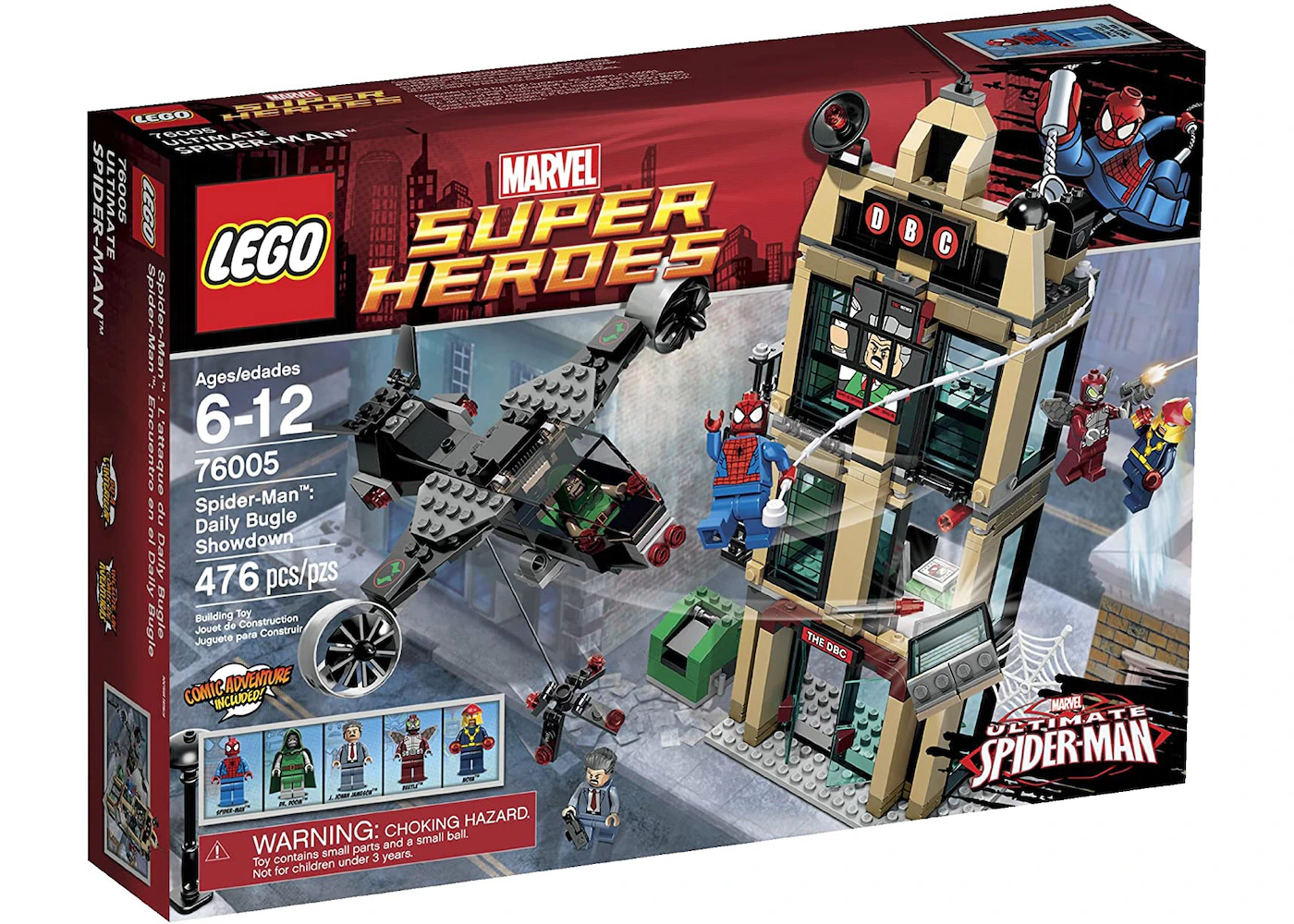 Lego marvel super heroes daily bugle oracle ceiling