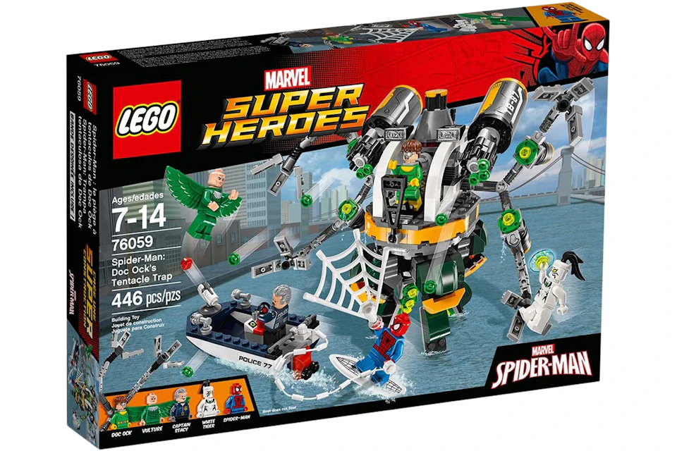 LEGO Marvel Super Heroes Spider-Man: Doc Ock's Tentacle Trap Set 76059