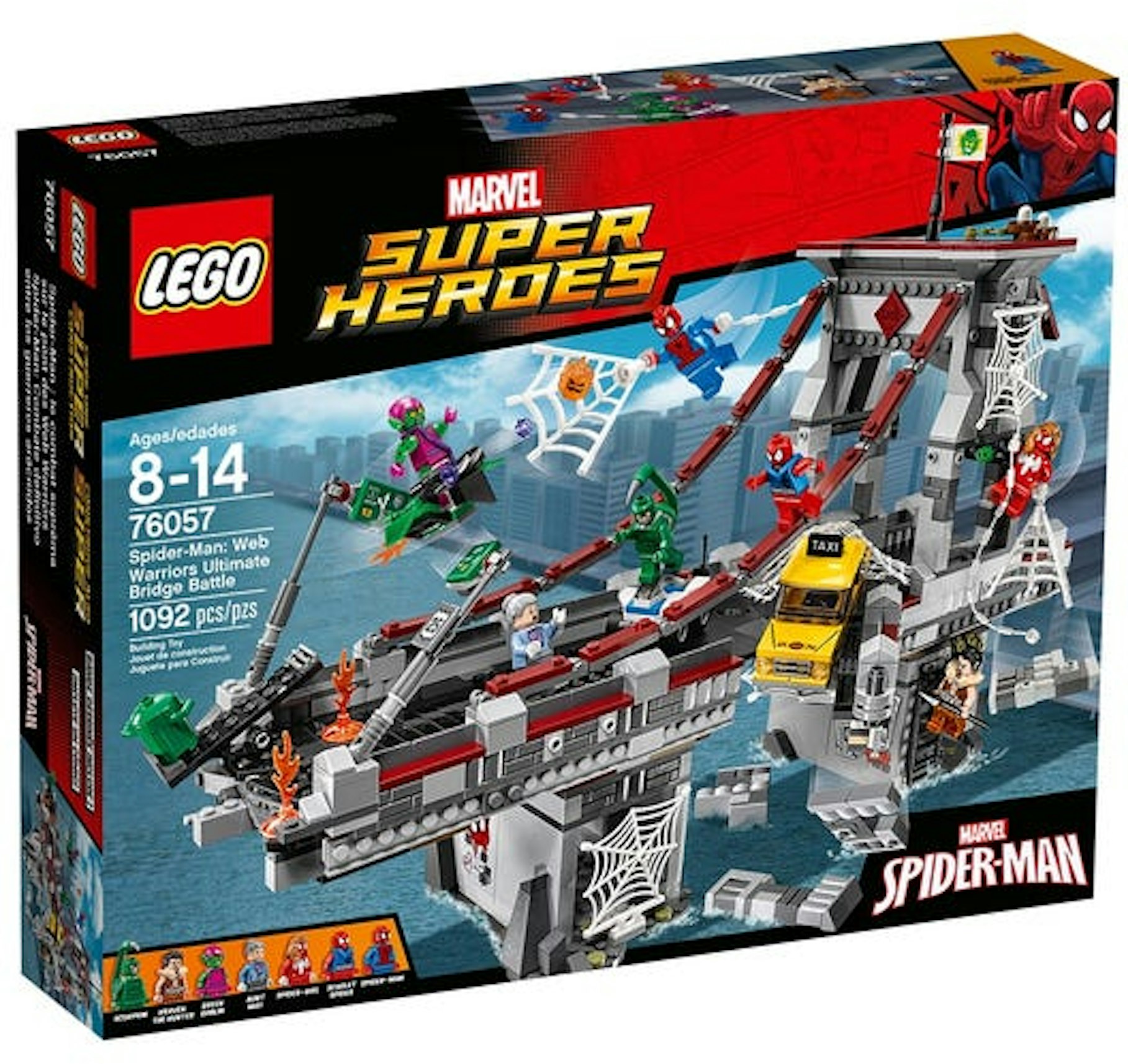 LEGO Marvel Super Spider-Man: Web Warriors Ultimate Bridge Battle Set -