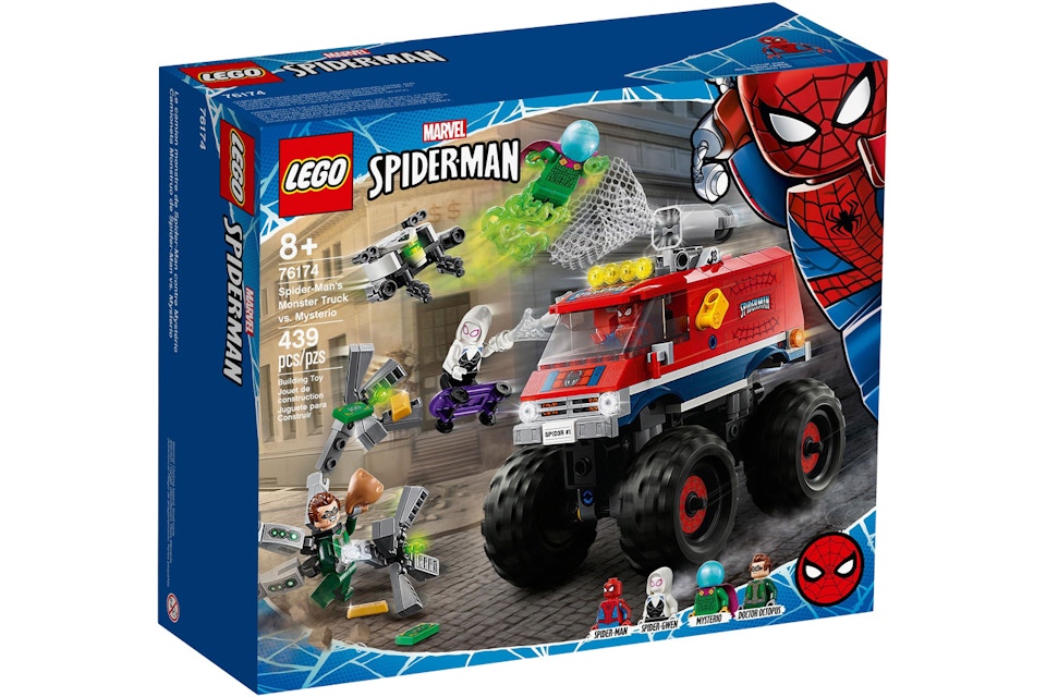 LEGO Marvel Super Heroes Spider-Man's Monster Truck vs ...