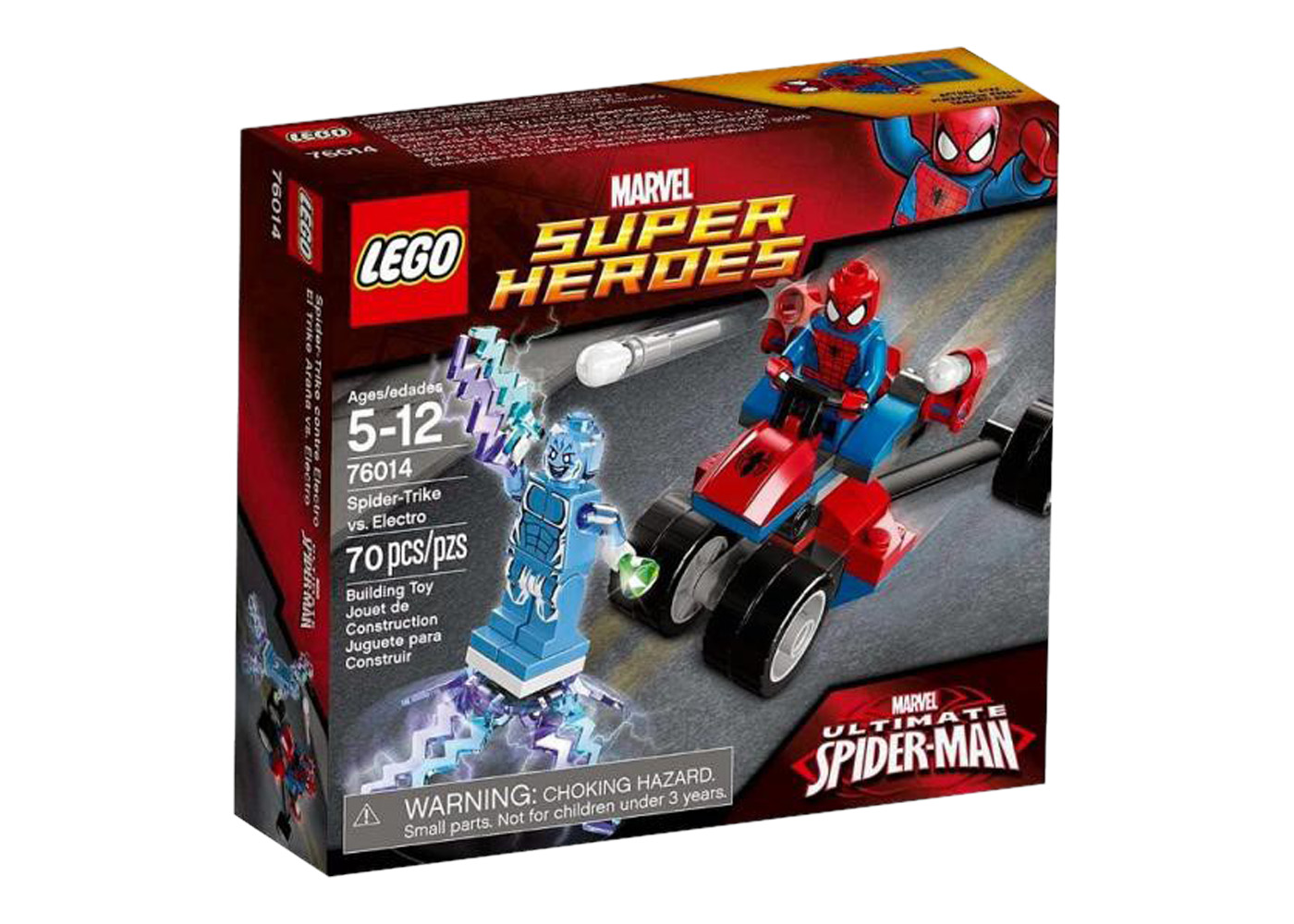 LEGO Marvel Super Heroes Spider-Trike vs. Electro Set 76014