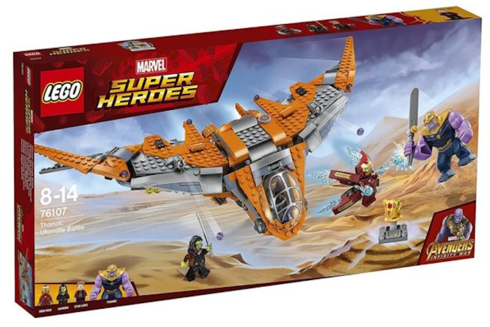 LEGO Marvel Super Heroes Thanos: Ulltimate Battle Set 76107