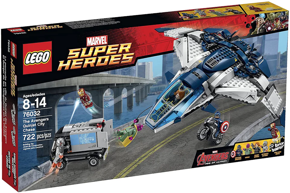 LEGO Marvel Super Heroes The Avengers Quinjet City Chase Set 76032
