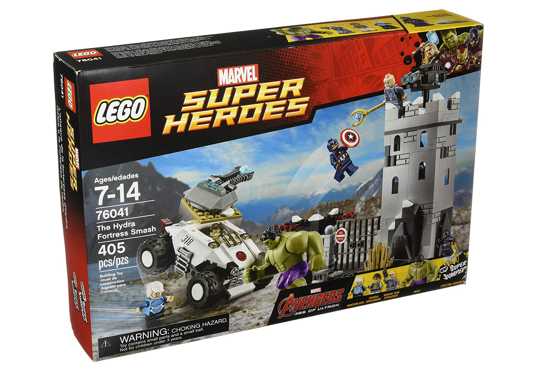 LEGO Marvel Super Heroes The Hydra Fortress Smash Set 76041