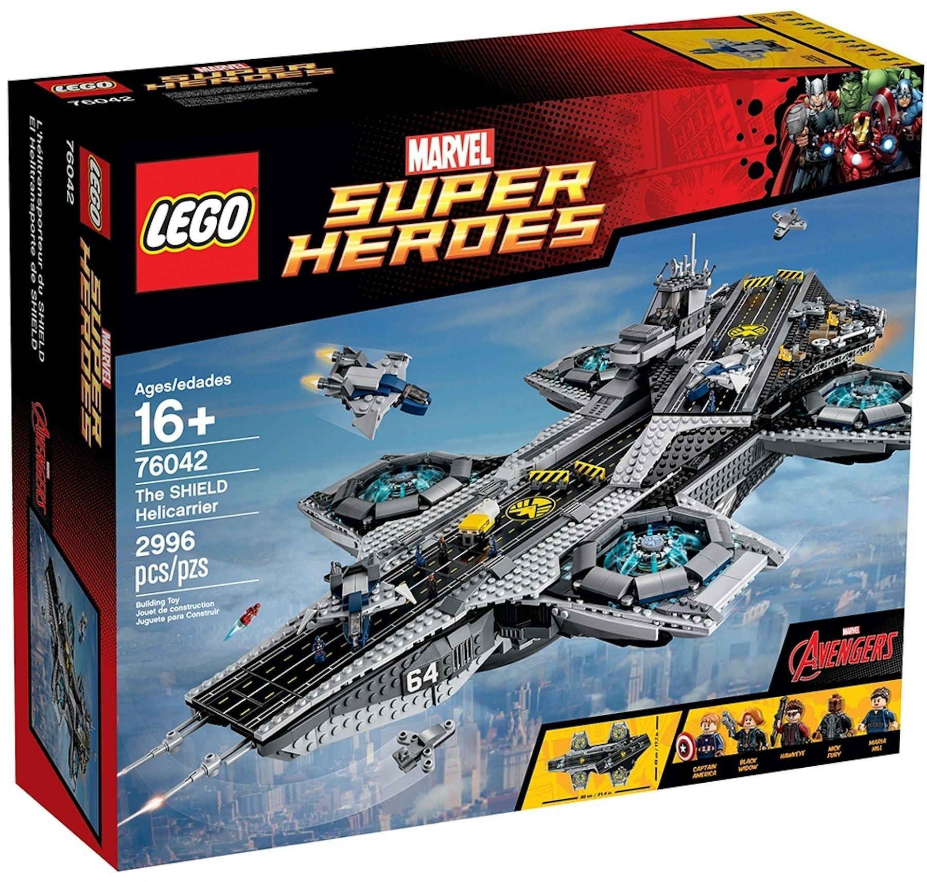 Marvel Super Heroes the SHIELD Helicarrier - US