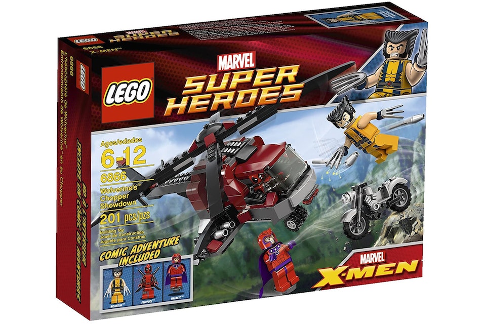 Marvel Super Heros X-Men Chopper Showdown Set 6866 - FW12 US