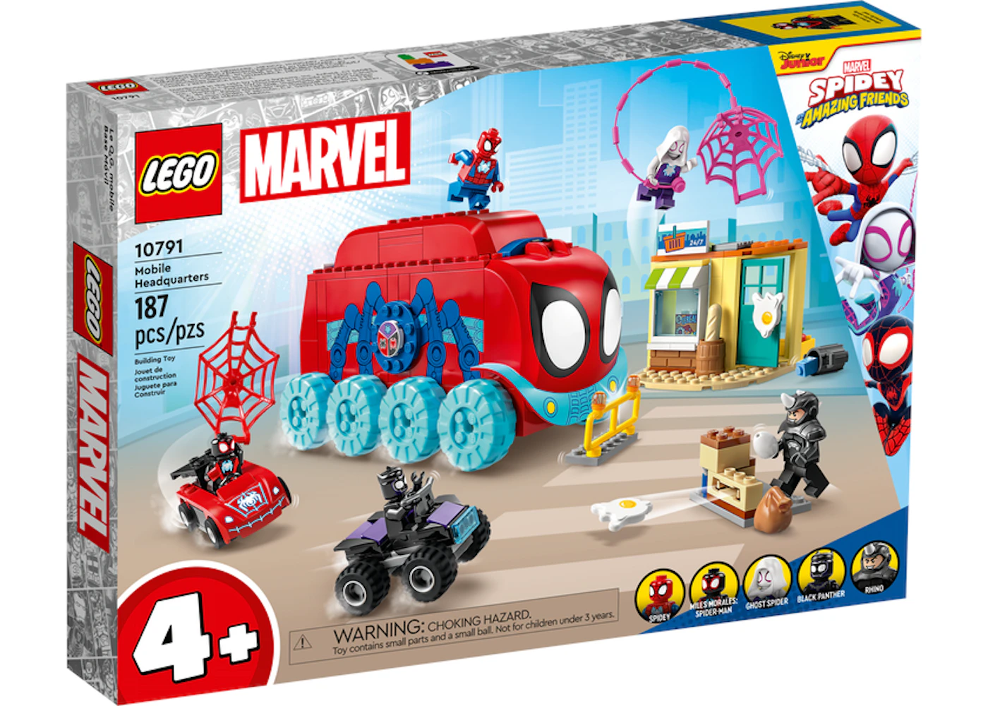 LEGO Marvel Team Spidey's Mobile Headquarters Set 10791