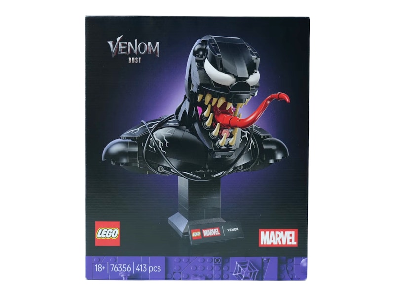 LEGO Marvel: Venom Bust Set #76356
