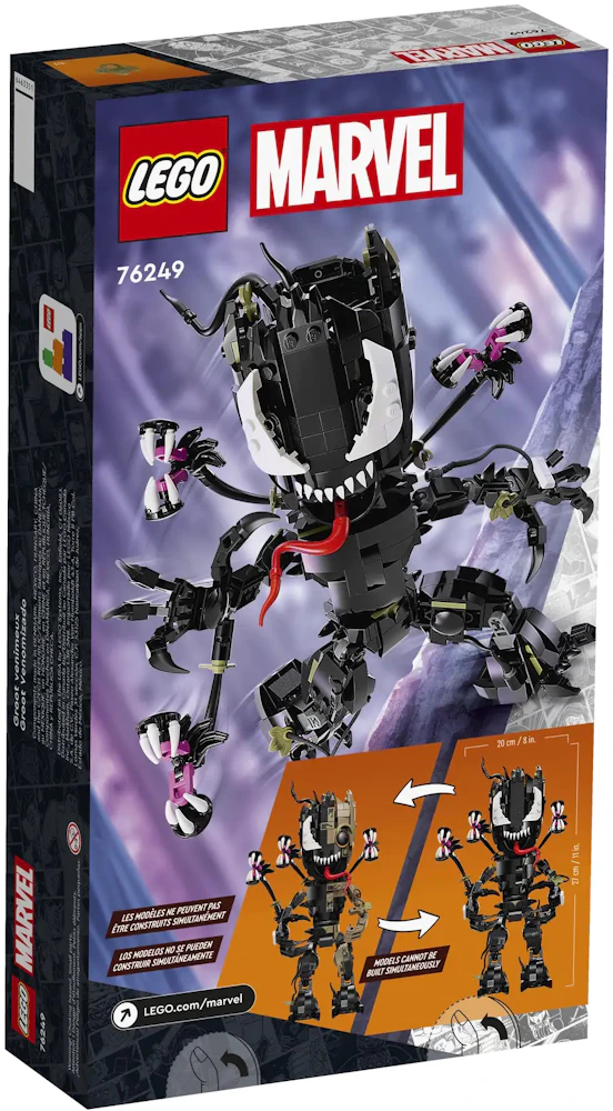  LEGO Marvel Venomized Groot 76249 Transformable Marvel Toy for  Play and Display, Buildable Marvel Action Figure for Fans of the Guardians  of the Galaxy Movie, Birthday Gift for 10 Year Old