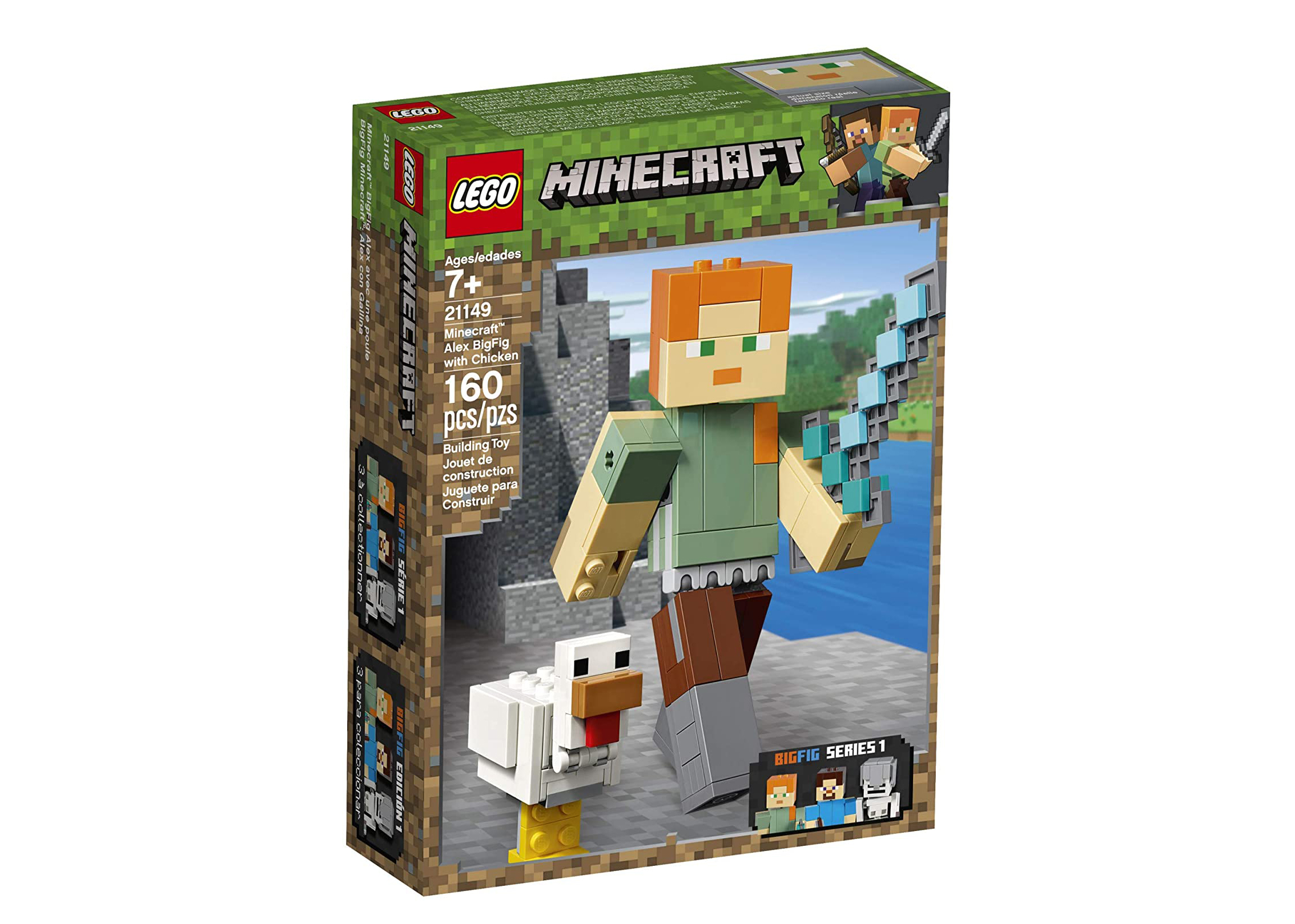 LEGO Minecraft Alex BigFig with Chicken Set 21149 - CN