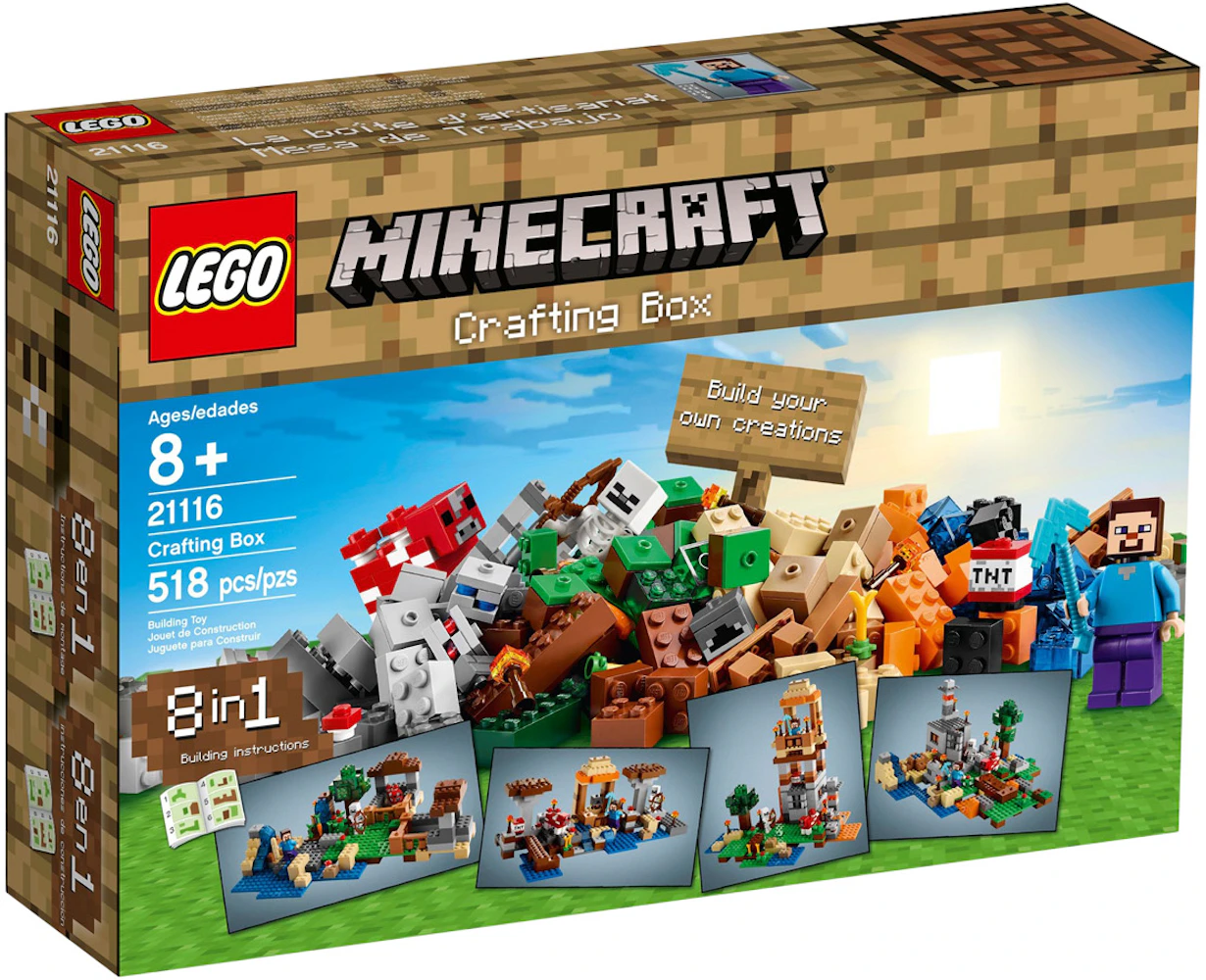 LEGO Minecraft Crafting Box Set 21116 - US