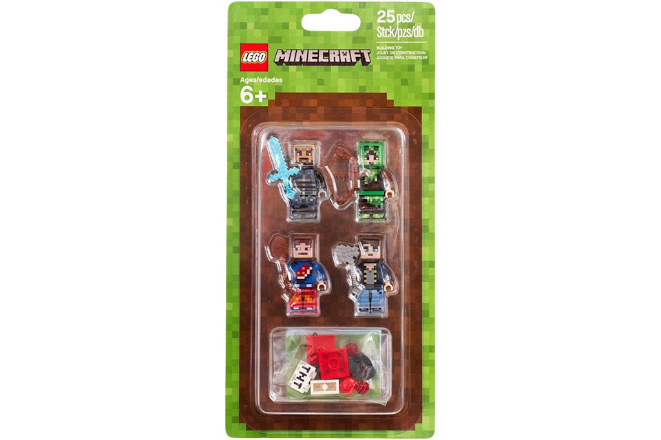 Lego Minecraft Skin Pack 1 Set Lego Minecraft Skin Pack 1 Set