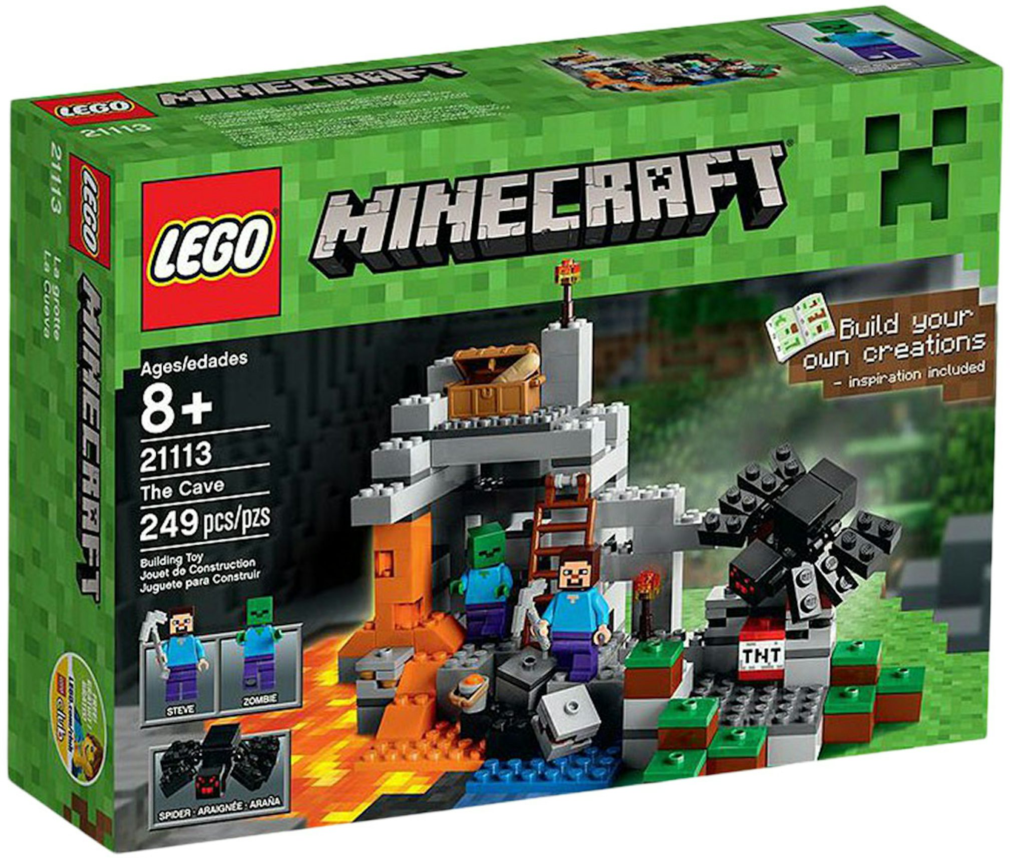 LEGO Minecraft The Cave Set 21113 - GB