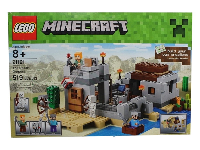 LEGO Minecraft Die Wüste Außenposten Set 21121