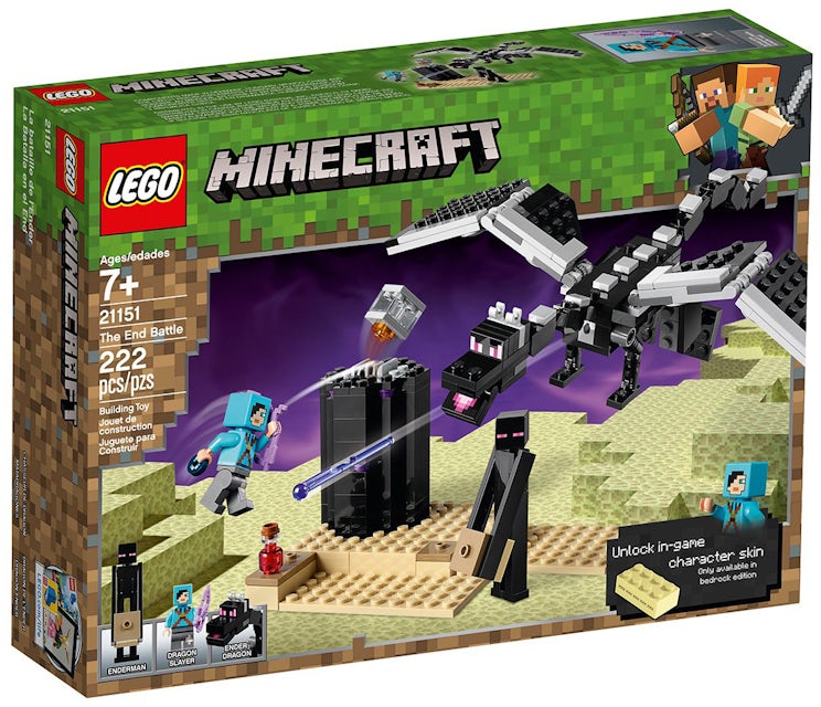 lego minecraft nether fortress 21122 set 100% COMPLETE with